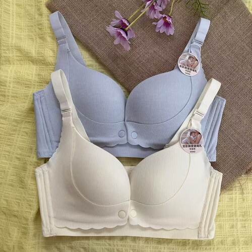 香蜜闺秀25112144前扣无钢圈哺乳孕期C杯文胸防溢乳胸罩