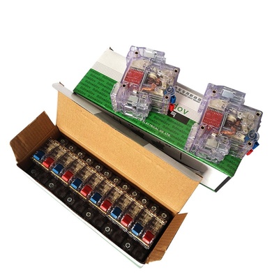 电动三轮车2P断电空气开关 双电路切换两进一出两组电池转换保护