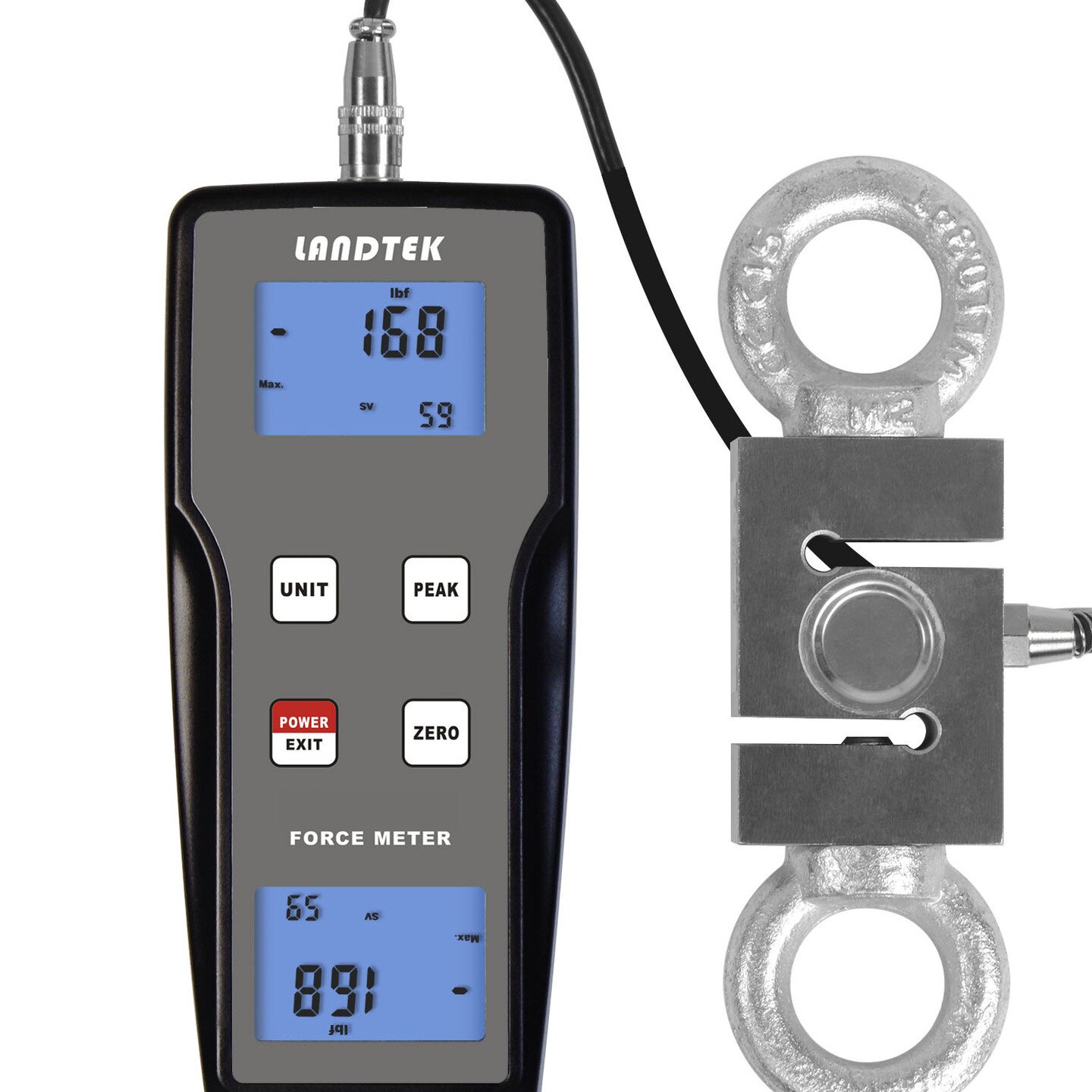 兰泰供应操作简便测量精准推拉力计拉力计推拉测力计FM-204-200K