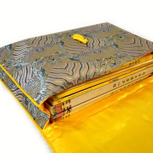 特卖双层加厚手抄经书袋高档海青袋包佛经袋藏式包经布法宝袋收纳