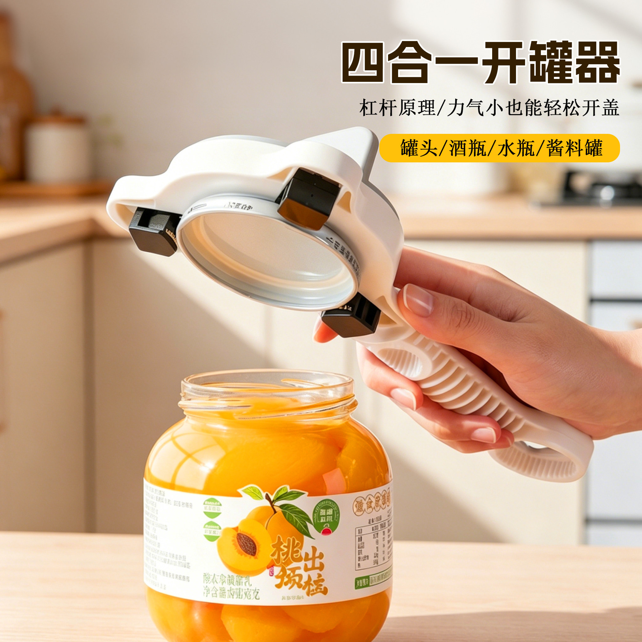 开瓶器家用多功能开盖神器起瓶器瓶起子省力旋盖工具罐头开罐器