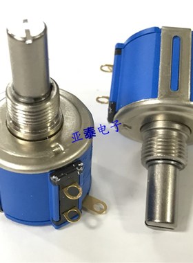 速发BOURS5电0-1-401L精密多圈2位器200欧十圈可调电位器