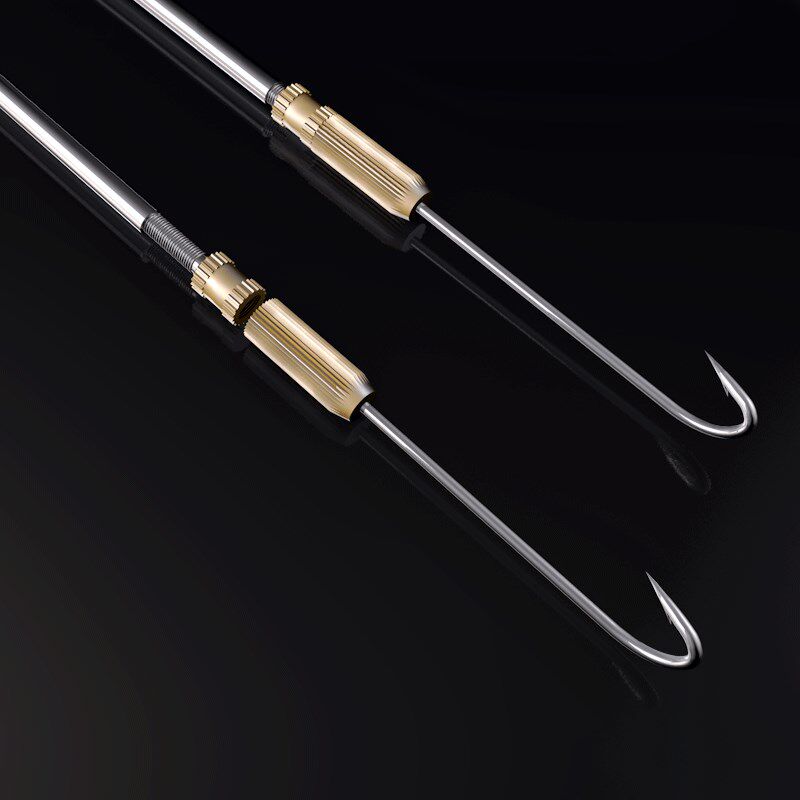 速发黄鳝鳝手工懒人一体自动带倒刺钓鳝勾引钩歪嘴黄钩鱼全套