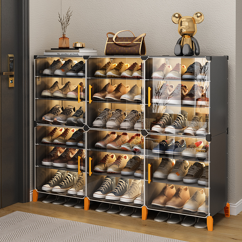 速发鞋架子大容量收2门口简易多层防尘租房新款20用爆款家纳神器