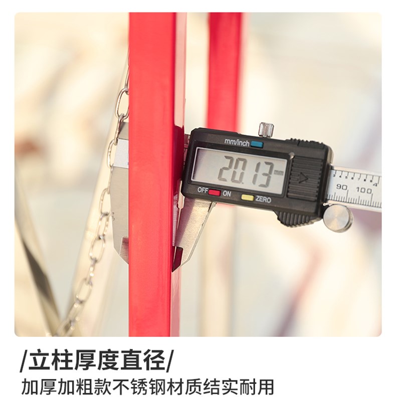 速发不锈钢伸缩围栏可移动幼儿园可伸缩护栏可折叠栅栏安全隔离防