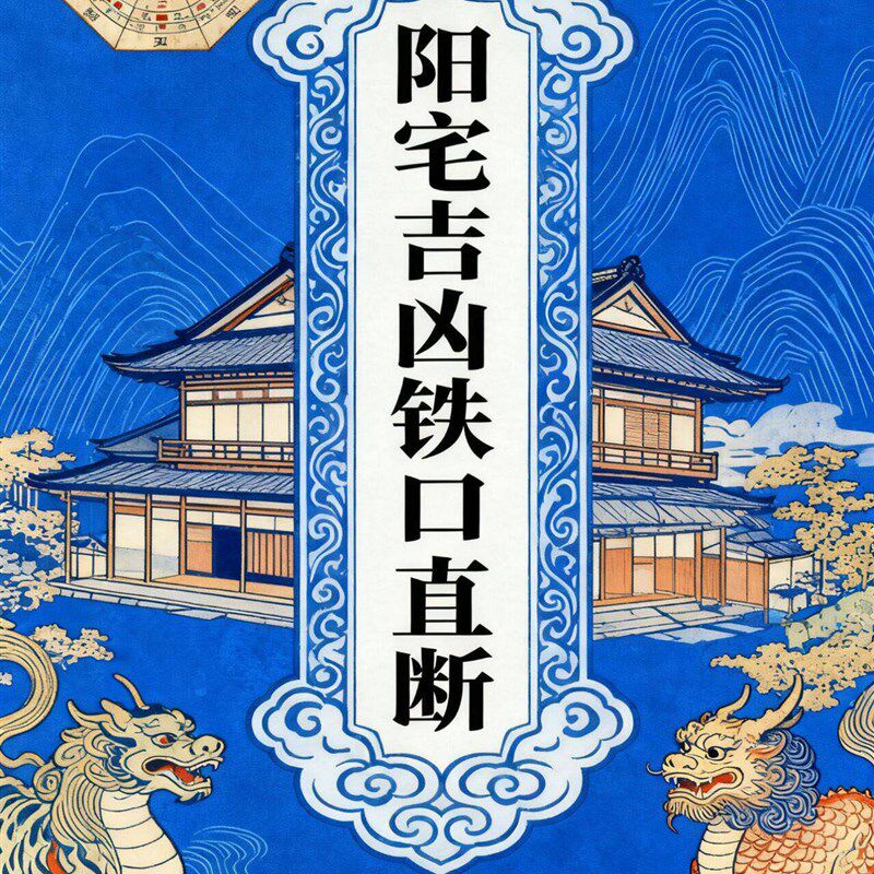 速发盲师秘术秘传宅吉凶铁口直断民间绝技传统文化传承印刷纸制品