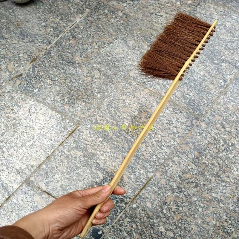 速发号刷手工山棕大床长柄除尘扫床车内清洁刷非鬃毛刷静电棕