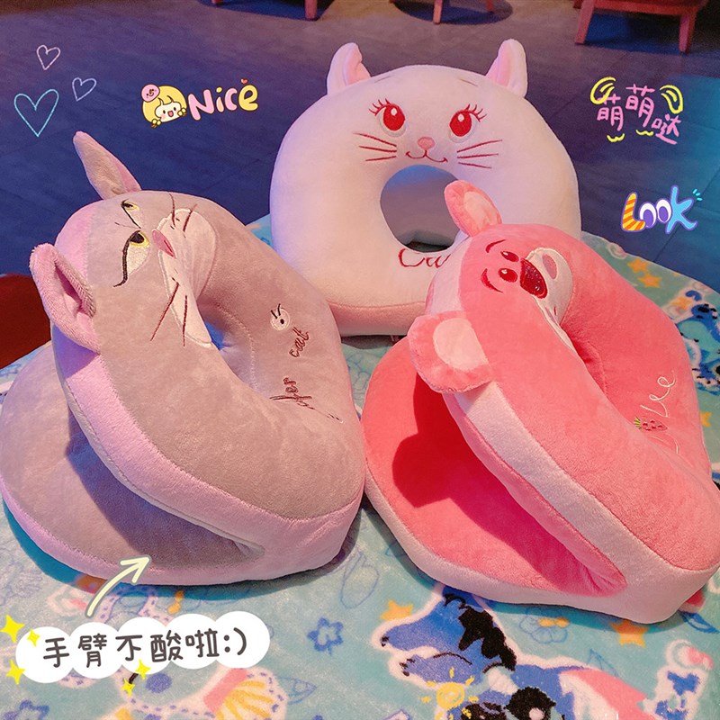 速发午睡枕办公室午休神器小学生趴睡枕桌上颈枕可爱抱枕生睡觉枕