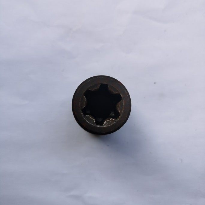 速发重汽曼缸盖螺丝套筒EE4重型224四分之三方口曼E24花型套筒