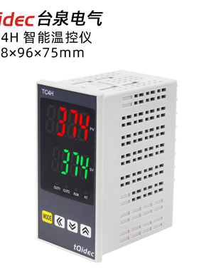 速发台泉电气温控能表TC4H多种输入I号数字显示智仪P信D调