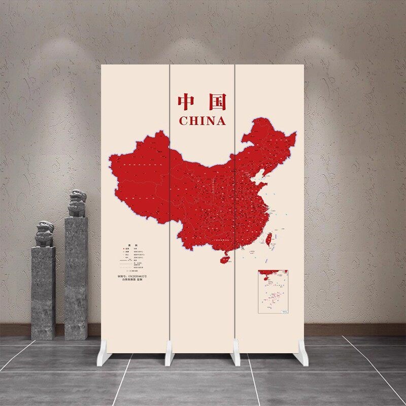 速发屏风隔断简约现代折叠移动遮挡进门家用简易酒店办公室店铺图片