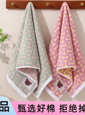 纯棉毛巾2026热卖成人家用洗脸洗澡全棉柔软加厚吸水不掉毛面巾
