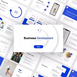 keynote个人述职汇报高级感个人简介产品介绍数据分析动态PPT模板