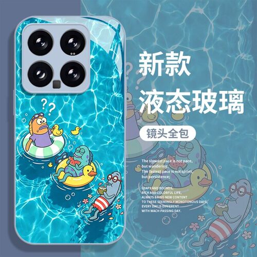夏天卡通情侣全系小米红米手机壳