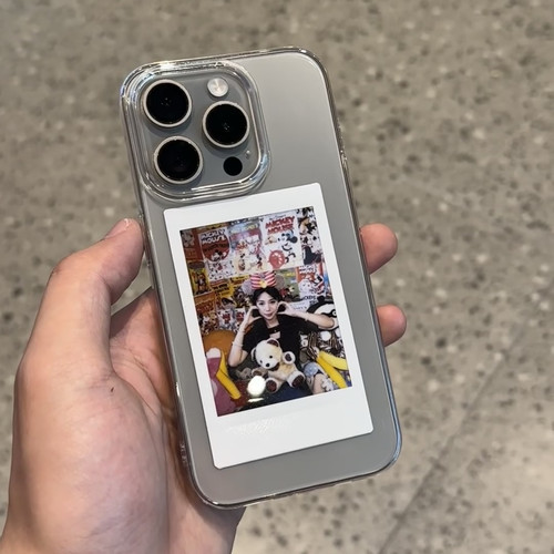 不发黄PC透明新款亚克力硬壳适用18pro苹果17promax手机壳iPhone15pro全包14镜头13简约11高级感12保护套XR/X
