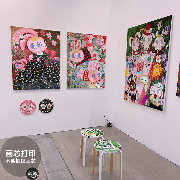 餐厅北欧是北欧客厅装饰画芯