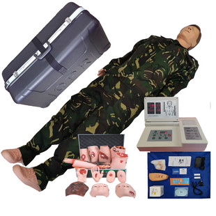 心肺复苏除颤模拟人带伤情评估全身假人TG/CPR80490