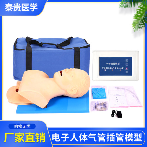 成人电子气管插管模型语音提示