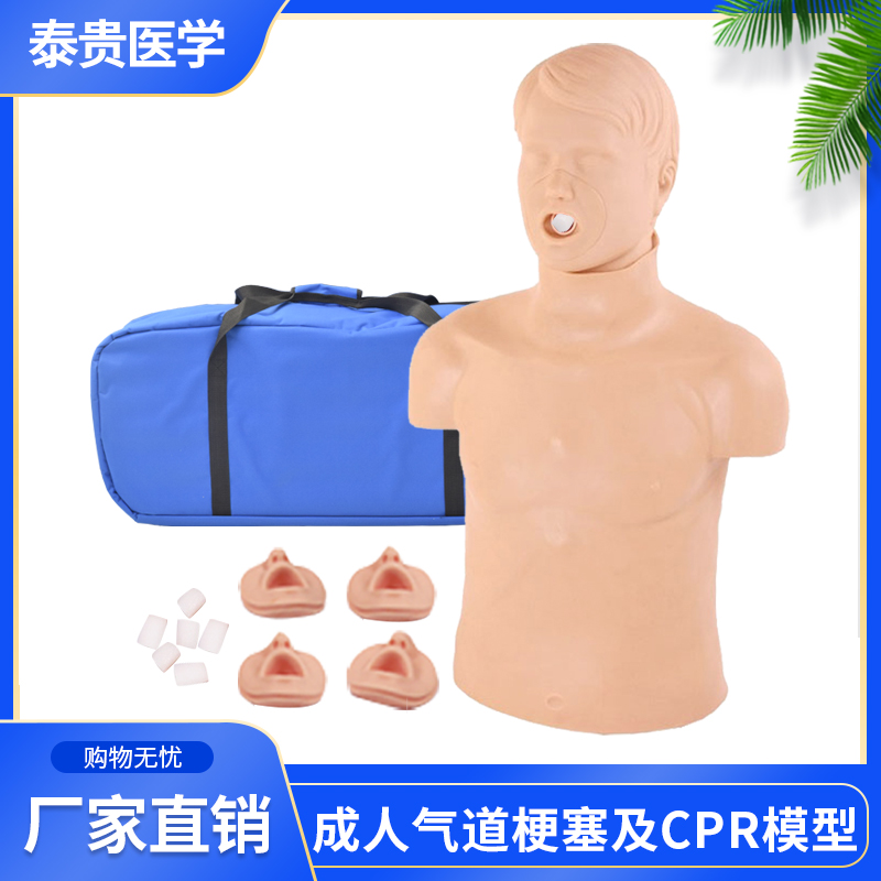 成人气道梗塞及CPR模型海姆立克