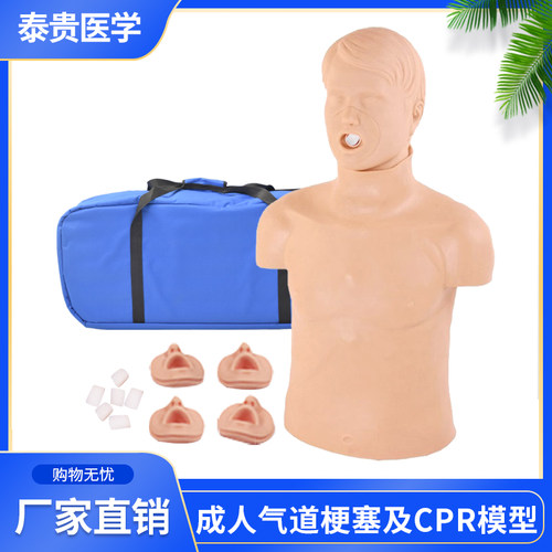 成人气道梗塞及CPR模型海姆立克