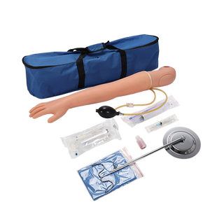 动静脉穿刺手臂模型留置针护士练习抽血输液三角肌注射仿真上肢