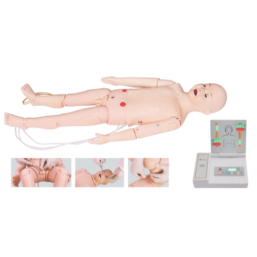 泰贵医学 高级儿童心肺复苏除颤模拟人 TG/ET8000