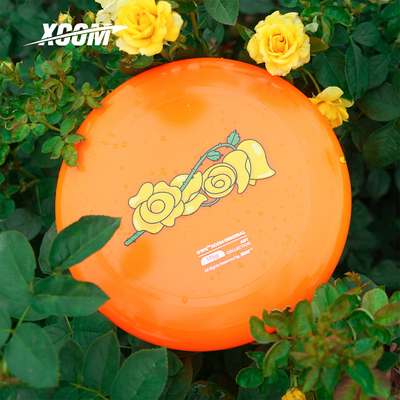 XCOM艾克黄玫瑰同款限定飞盘175g极限户外运动竞技节日礼品定制