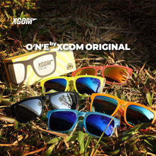 XCOM艾克飞盘墨镜防紫外线眼镜户外太阳运动比赛装备礼物男女款