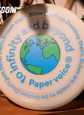 XCOM×Paper voice联名飞盘艾克175g户外极限运动成人竞技盘定制