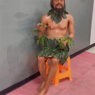 神农尝百草蜡像蜡像定制机械蜡像蜡像厂家