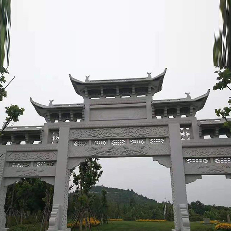 石牌坊的好，那么如何选择制作的厂家呢？