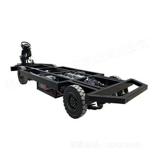 大型三吨重型电动花车底盘巡游车电动花车厂家花车巡游彩车底盘