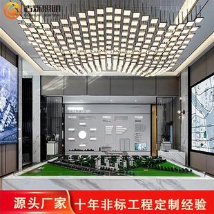 酒店大堂大型吊灯手机可调光跑马灯沙盘工程宴会大厅吊灯