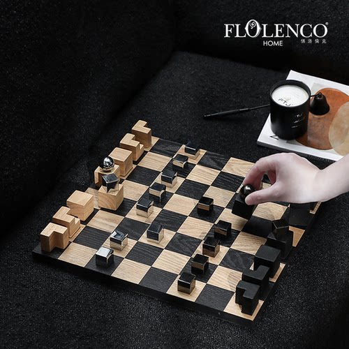 北欧简约国际象棋装饰品桌面摆件