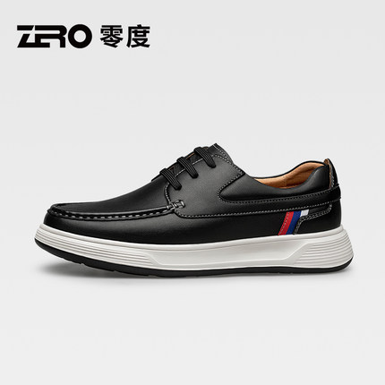 ZRO零度男鞋2025冬秋官方旗舰店新款厚底轻便缓震舒适休闲皮鞋男