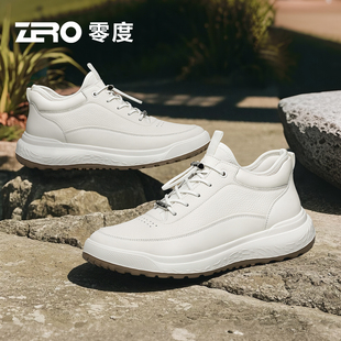 ZRO零度官方正品厚底小白鞋男款2025秋冬新款增高休闲运动鞋男士