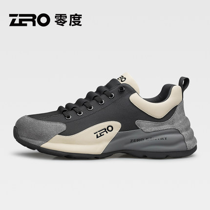 ZRO零度官方正品包底老爹鞋男款秋冬2025新款真皮休闲运动鞋男士