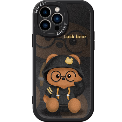 适用苹果软胶手机壳卡通兔子情侣