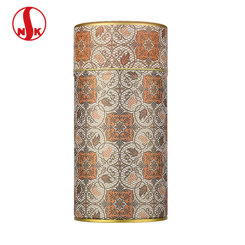 日本轻便金属茶叶罐