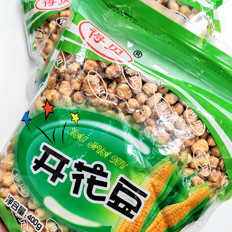 玉米豆奶香味豆400克香脆开花豆