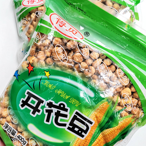 玉米豆奶香味豆400克香脆开花豆
