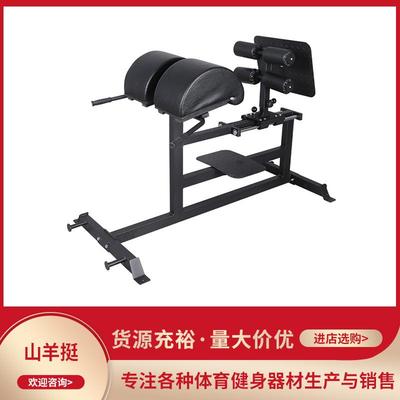 罗马椅山羊挺腰部腹背肌训练器罗马凳运动商用体育用品健身器材