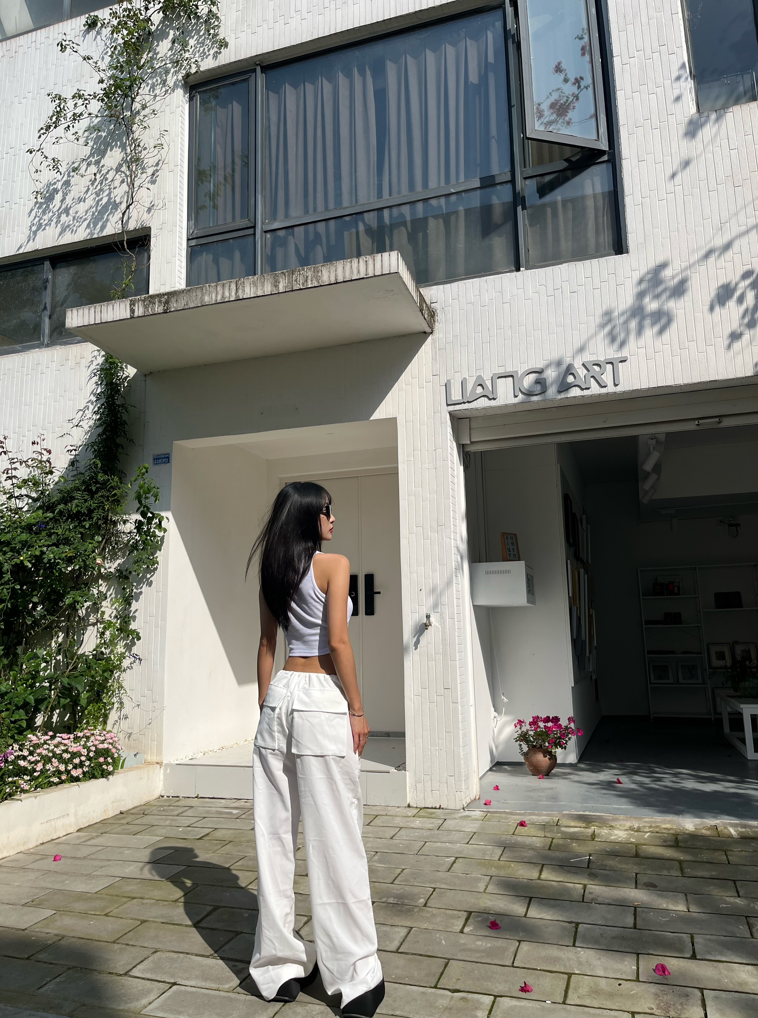 低腰tl辣妹肯豆同款工装裤