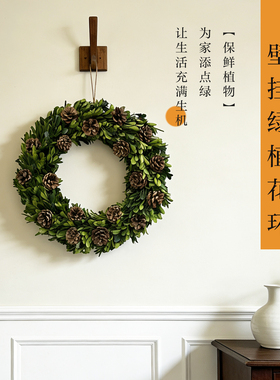 壁挂绿植摆件墙面装饰品客厅立体植物挂件电视背景墙上氛围感挂饰