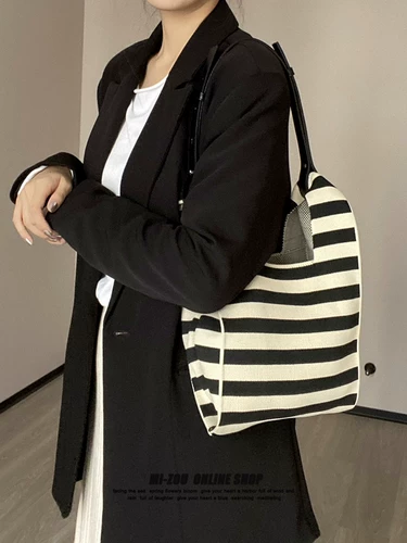 Летний жилет, трикотажная портативная сумка, барсетка, шахматы, в цветочек, Южная Корея