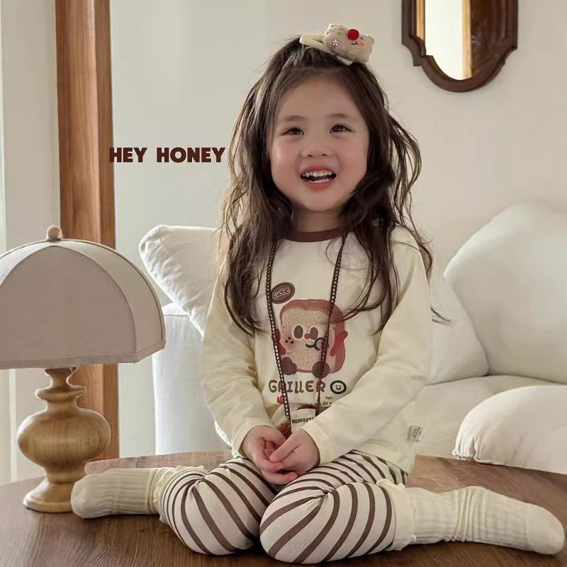 大小卷儿童莱卡棉亲肤韩系家居服男女童睡衣秋衣秋裤套装柔软透气