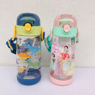 skater儿童水杯直饮卡通透明夏季