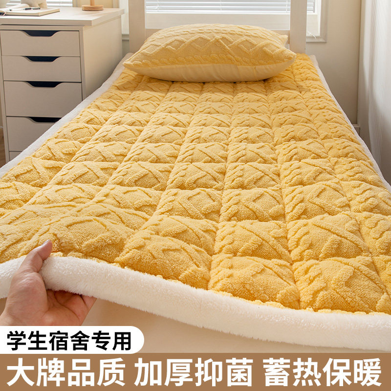 牛奶绒床垫毛毯冬季加厚保暖毯子法兰加厚珊瑚绒宿舍学生单人冬天