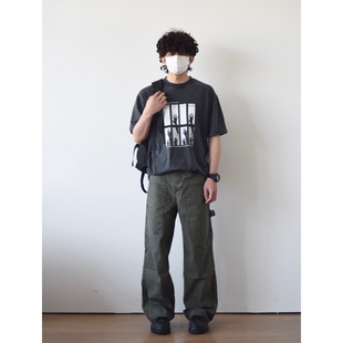 X1617【内塞加长款】夏季新款美式街头纯棉半袖T恤圆领短袖男T252