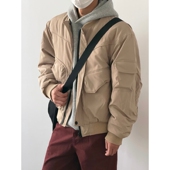 X1617 棉衣飞行员加厚夹克棉服外套棒球服NM006 复古工装 冬季 美式